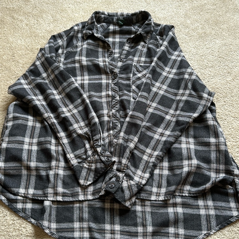 Oversized flannel